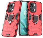 Max Power Digital Funda Magnética Roja con Anillo Giratorio para Oneplus Nord 3