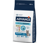 400 Gr. Advance Adult Sterilized Pienso Para Gatos Esterilizados