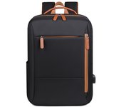 Bolsos,Mochila Ligera de Nailon para portáthil with compartimentor, mochila casual with Funda para chariot, Correas de hombro ajustables, cerre de Cremallera, forro de poliéster, para Viajes, desplantes Diarios y Negocios-