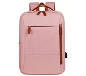 Bolsos,Mochila Ligera de Nailon para portáthil with compartimentor, mochila casual with Funda para chariot, Correas de hombro ajustables, cerre de Cremallera, forro de poliéster, para Viajes, desplantes Diarios y Negocios-