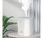 Deshumidificador Humidificador USB Extra Grande de 2000ml - Boquilla Única, Niebla Fría, Luz Nocturna Colorida & Apto para Todas las Habitaciones