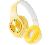 Auriculares inalámbricos Bluetooth B39 Macaron 5.0 para niños, plegables, con inserción de tarjeta y música