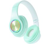 Auriculares inalámbricos Bluetooth B39 Macaron 5.0 para niños, plegables, con inserción de tarjeta y música