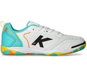 Kelme - Zapatilla de fútbol sala Indoor Copa, Unisex, Blanco, 11 USA