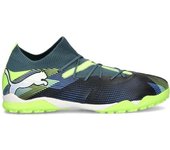 Puma - Bota de fútbol Future 7 Match Turf, Unisex, Gray Skies-White-Fizzy Apple, 7.5 UK
