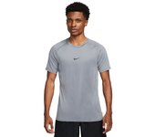 Nike - Camiseta Pro, Hombre, Smoke Grey-Black, L