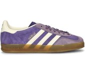 Adidas - Zapatilla Gazelle Indoor, Hombre, collegiate purple-white-shadow violet, 9 UK