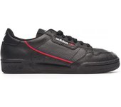 Adidas - Zapatilla Continental 80, Unisex, Core Black-Scarlet, 9 UK