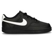 Nike - Zapatilla Court Vision Low, Hombre, Black-White-Black, 6 USA