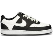 Nike - Zapatilla Court Vision Low, Hombre, Black-White, 9,5 USA
