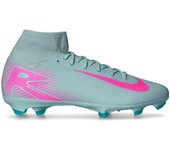 Nike - Bota de fútbol Air Zooom Mercurial Superfly 10 Pro FG, Unisex, Ocean Cube-Pink Blast, 9,5 USA