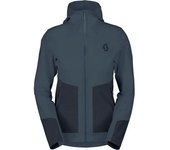 Scott Chaqueta Explorair Softshell Sl female Metal Blue / Dark Blue XS