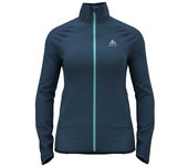 Odlo Chaqueta Zeroweight Warm Hybrid female Blue Wing Teal / Polynya XL