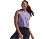 2xu Camiseta Sin Mangas Motion Crop female Acai / White S