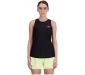New Balance Camiseta Sin Mangas Jacquard Slim female Black XS