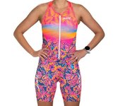 Zoot Tritraje Sin Mangas Ltd Tri Racesuit female Club Aloha L
