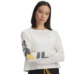 Under Armour Camiseta De Manga Larga Trail Run Graphic female Stone / Black / Reflective XS