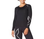 2xu Camiseta De Manga Larga Core Compression female Black / Silver L