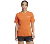 Adidas Camiseta De Manga Corta Terrex Xperior Climacool+ female Semi Impact Orange S
