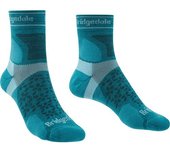 Bridgedale Calcetines Ultralight T2 Merino Sport 3/4 Crew female Teal EU 35-37