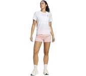 Adidas Pantalones Cortos Own The Run 3´´ female Semi Pink Spark L
