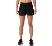 Asics Pantalones Cortos Core Split female Performance Black XS