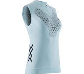 X-bionic Camiseta Sin Mangas Twyce Run female Clearwater / Black S