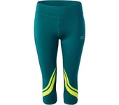 Iq Mallas Luna 3/4 female Deep Teal / Acid Lime XS