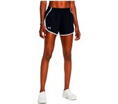 Under Armour Pantalones Cortos Fly By 3in female Black / White / Reflective XS