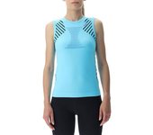 Uyn Camiseta Sin Mangas Running Ultra1 female Curacao / Black / Purple XS