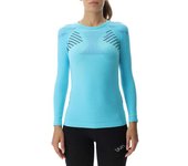 Uyn Camiseta De Manga Larga Running Ultra1 female Curacao / Black / Purple XS