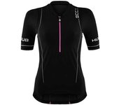 Huub Maillot De Triatlón De Manga Corta Aura female Black / Purple XS