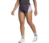 Adidas Pantalones Cortos Adizero Split female Aurora Black / Preloved Fig L