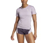 Adidas Camiseta De Manga Corta Adizero female Preloved Fig / Green Spark S