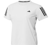 Adidas Camiseta De Manga Corta Own The Run Base Plus female White 4X