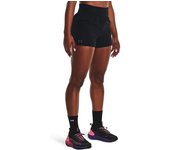 Under Armour Pantalones Cortos Run Stamina 3 Inch female Black 001 / Black 001 / Reflective 960 L