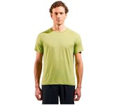 Odlo Camiseta De Manga Corta Crew Active 365 male Sharp Green Melange M