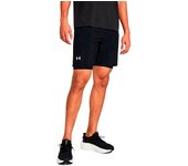 Under Armour Pantalones Cortos Launch 7in 2-in-1 male Black / Black / Reflective XS