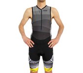 Zoot Traje De Carrera Con Cremallera Delantera Sin Mangas Trisuit Performance male Grey / Black XS