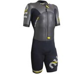 Nu Swimrun Traje De Triatlón De Manga Corta Alligator Sr male Black / Yellow XS