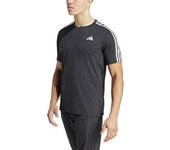 Adidas Camiseta De Manga Corta Own The Run Excite 3 Stripes male Black M