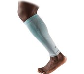 Mc David Pantorrilleras Elite Compression male Ultra Silver/Bright Teal IV