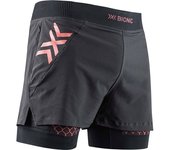 X-bionic Pantalones Cortos Twyce Race male Black / Red S