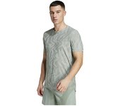 Adidas Camiseta De Manga Corta Ultimate Running Engineered Climacool+ male Silver Green L