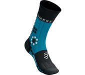 Compressport Calcetines Pro Racing male Mosaic Blue / Black EU 42-44