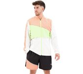 Chaqueta Run Ultra male Puma White / Nrgy Peach / Fizzy Yellow M