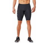 2xu Mallas Cortas Compression male Black / Silver S