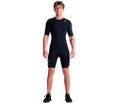 2xu Traje De Triatlón De Manga Corta Core male Black / White 2XL