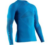X-bionic Camiseta De Manga Larga Energizer 4.0 male Teal Blue / Anthracite L