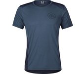 Scott Camiseta De Manga Corta Endurance Tech male Metal Blue / Dark Blue 2XL